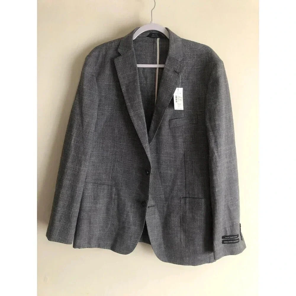 Saks Fifth Avenue Blazer Mens jacket XL NWT
